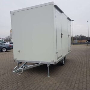 Remorque Sanitaire avec toilette double 3,50x2M 750KG – Image 2