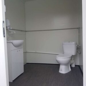 Remorque Sanitaire avec toilette double 3,50x2M 750KG – Image 12