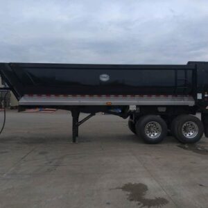 Remorque à benne basculante en acier MAC | Tandem | Quart de châssis | Remorque surbaissée 24' x 96" – Image 9