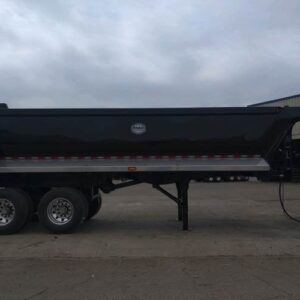 Remorque à benne basculante en acier MAC | Tandem | Quart de châssis | Remorque surbaissée 24' x 96" – Image 8