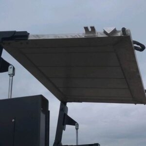 Remorque à benne basculante en acier MAC | Tandem | Quart de châssis | Remorque surbaissée 24' x 96" – Image 4