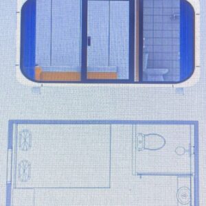 Cabane à pommes modulaire de luxe GT10,GT20 – Image 9