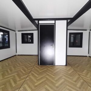 Conteneur maison Deluxe (19ft*20ft) salle de bain avec toilette et douche – Image 9