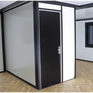 Conteneur maison Deluxe (19ft*20ft) salle de bain avec toilette et douche – Image 13