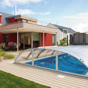 Toiture de piscine Clear A1 pour piscine jusqu'à 3,20 x 6,30 m – Image 2