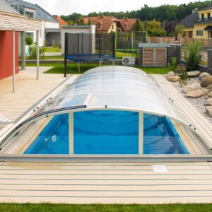 Toiture de piscine Clear A1 pour piscine jusqu'à 3,20 x 6,30 m – Image 5