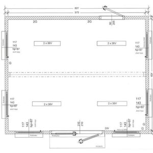 Conteneur de vente VP2 (29,4m²) avec équipement standard – Image 5