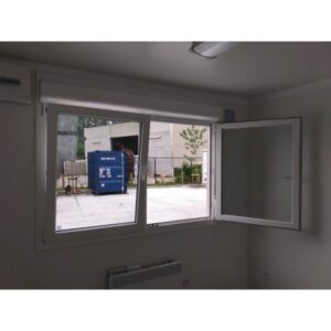 Container De Bureau Noir 6 X 3 M – Image 3