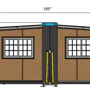 Tiny Home 15 pieds x 20 pieds, Maison préconstruite extensible – Image 15