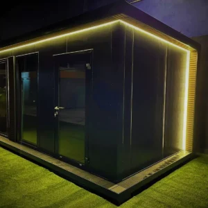 Conteneur de bureau Conteneur d'habitation Abri de jardin - 6 x 3m avec chauffage – Image 10