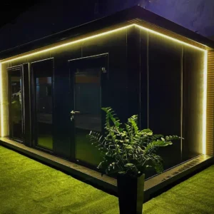 Conteneur de bureau Conteneur d'habitation Abri de jardin - 6 x 3m avec chauffage – Image 1