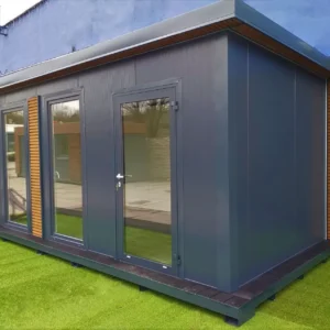 Conteneur de bureau Conteneur d'habitation Abri de jardin - 6 x 3m avec chauffage – Image 12