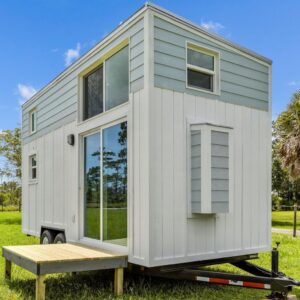 Tiny House moderne sur une remorque 1 chambres - 1 salles de bain – Image 18