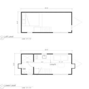 Tiny House petite maison de 22m² sur une remorque – Image 3