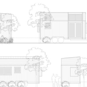 Tiny House moderne sur une remorque 1 chambres - 1 salles de bain – Image 4