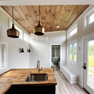 Tiny House avec chambre et loft au rez-de-chaussée – Image 7