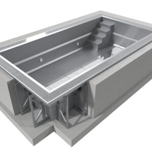 Inox pour piscine à débordement Expert 3,3x9x1,34 m – Image 16