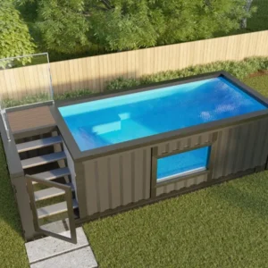 Piscine en conteneur maritime – Image 1